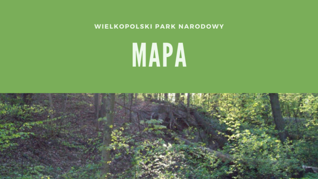 Wielkopolski Park Narodowy Mapa